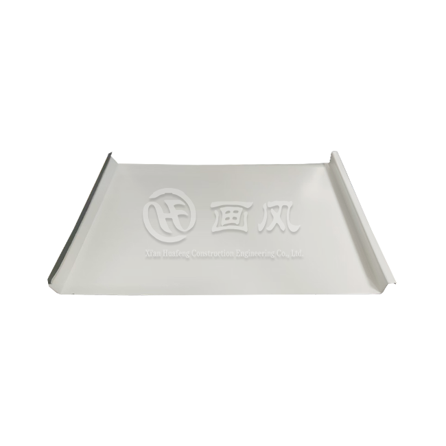 White Standing Seam Roof White Standing Seam Roof